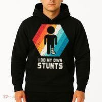 Broken Leg Ankle Knee Foot Injury Get Well Soon Gift Hoodie thumb 2