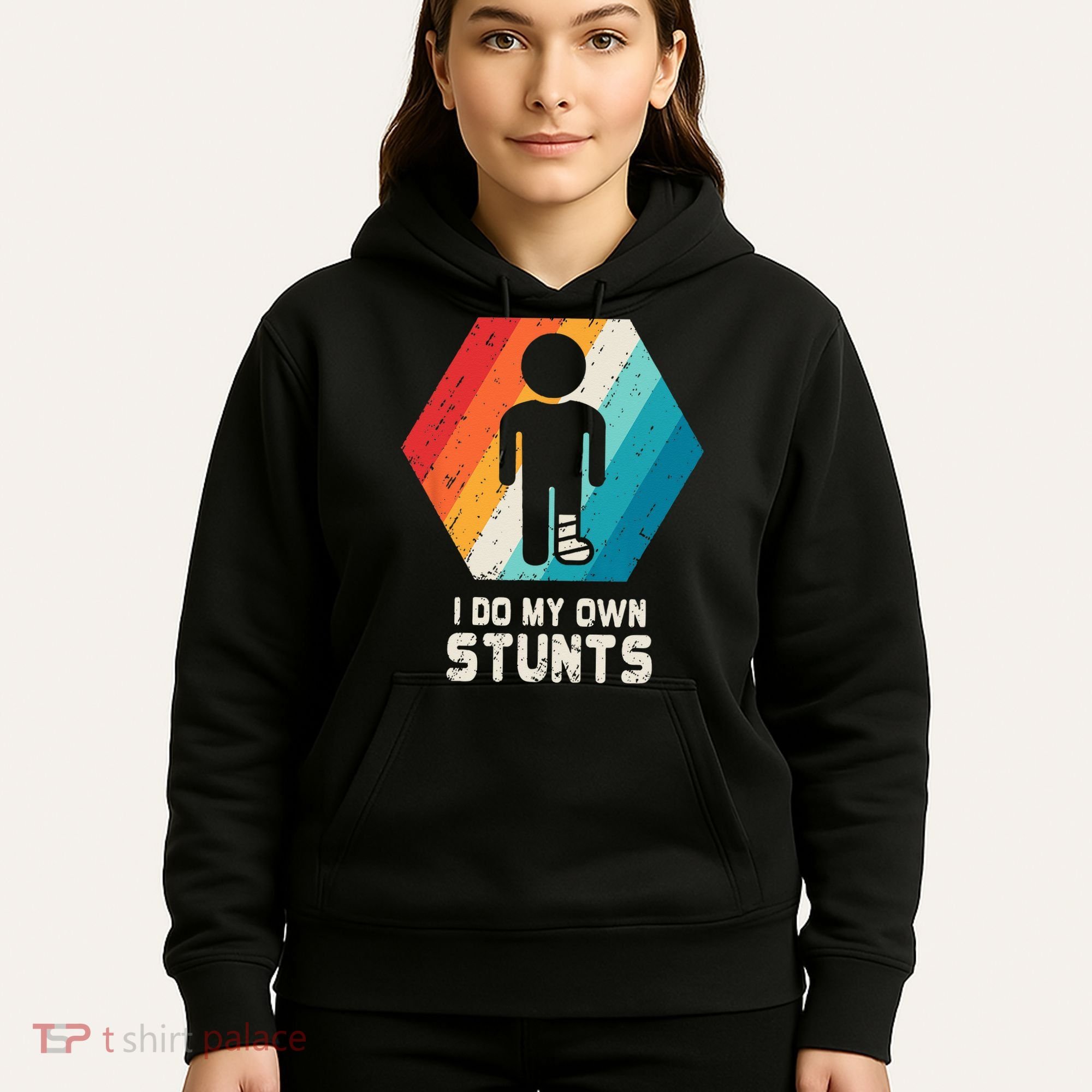 Broken Leg Ankle Knee Foot Injury Get Well Soon Gift Hoodie