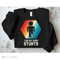 Broken Leg Ankle Knee Foot Injury Get Well Soon Gift Sweatshirt thumb 2