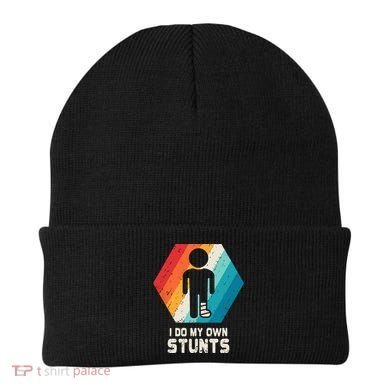 Broken Leg Ankle Knee Foot Injury Get Well Soon Gift Beanie