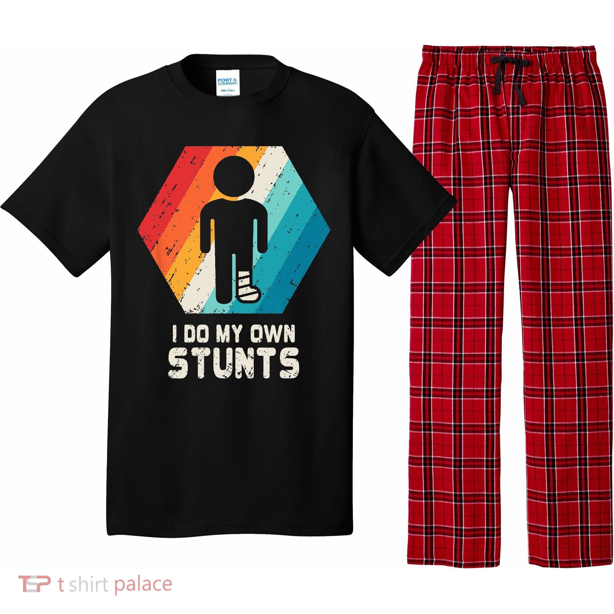 Broken Leg Ankle Knee Foot Injury Get Well Soon Gift Pajama Set