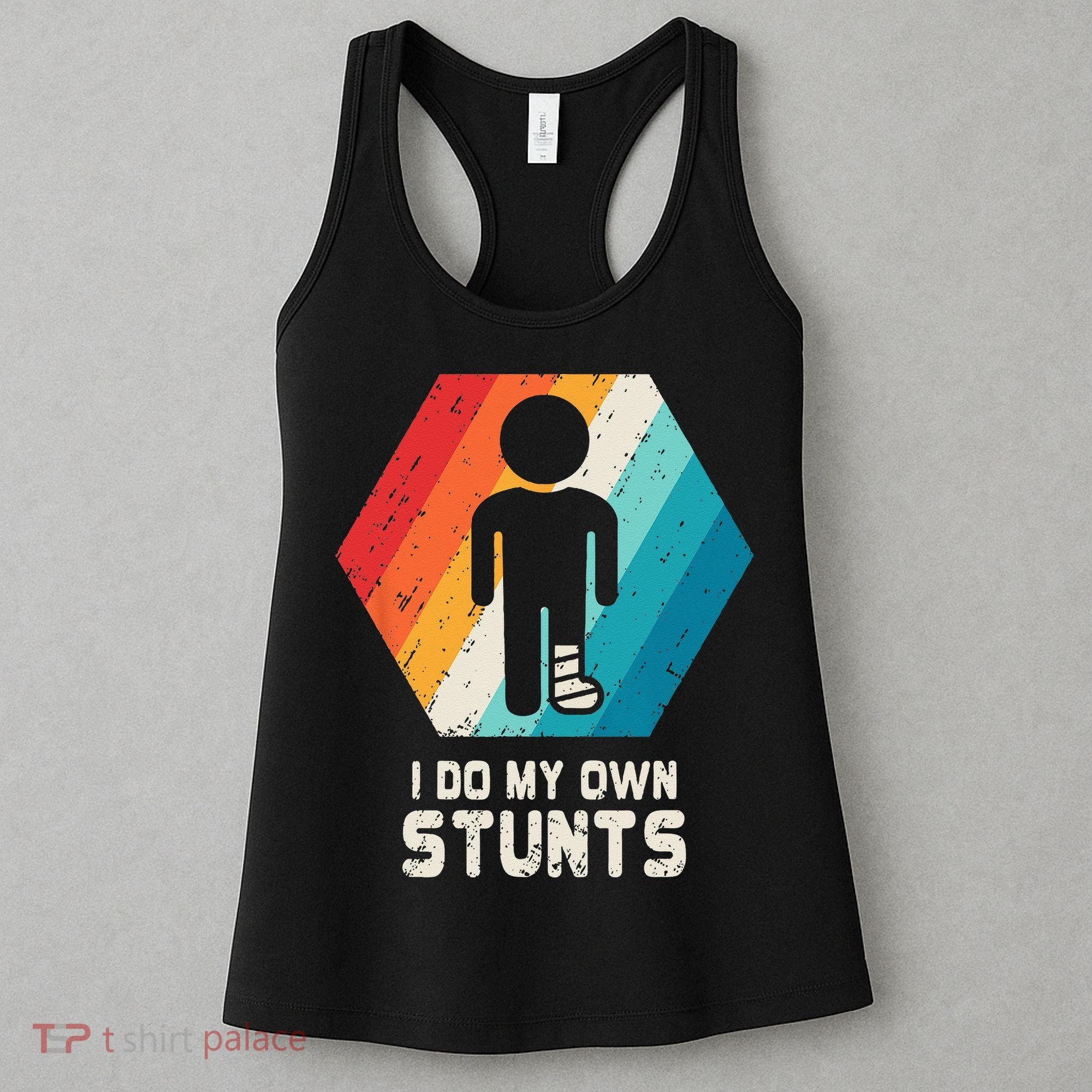 Broken Leg Ankle Knee Foot Injury Get Well Soon Gift Women's Tank Top