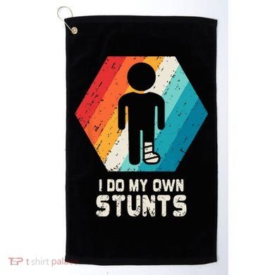 Broken Leg Ankle Knee Foot Injury Get Well Soon Gift Golf Towel