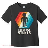 Broken Leg Ankle Knee Foot Injury Get Well Soon Gift Toddler T-Shirt thumb 0