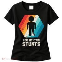 Broken Leg Ankle Knee Foot Injury Get Well Soon Gift Women's T-Shirt thumb 0