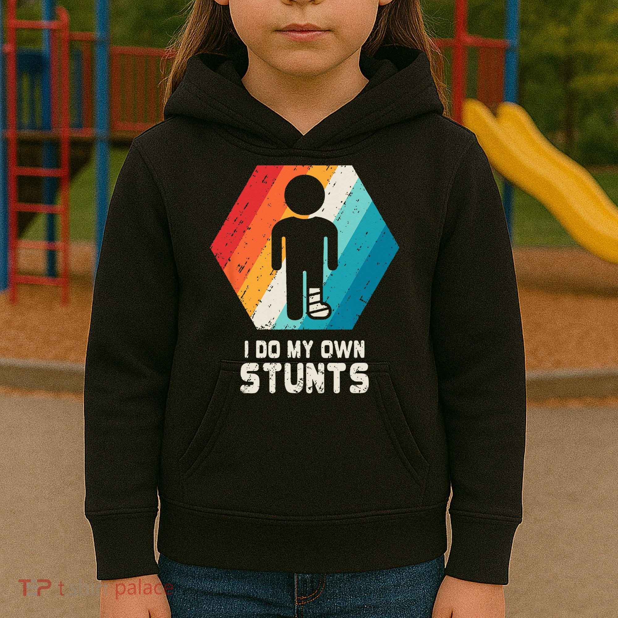 Broken Leg Ankle Knee Foot Injury Get Well Soon Gift Kids Hoodie
