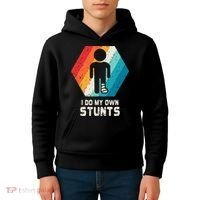 Broken Leg Ankle Knee Foot Injury Get Well Soon Gift Kids Hoodie thumb 4
