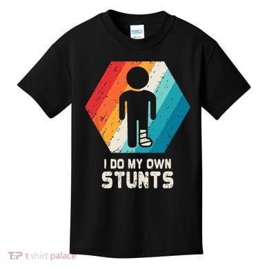Broken Leg Ankle Knee Foot Injury Get Well Soon Gift Kids T-Shirt