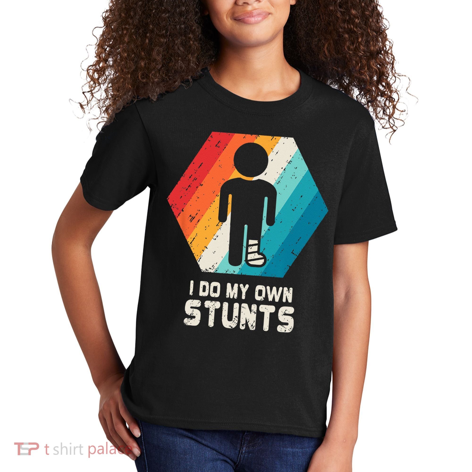 Broken Leg Ankle Knee Foot Injury Get Well Soon Gift Kids T-Shirt