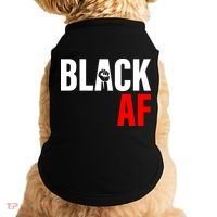Black AF Fist Logo Doggie Tank thumb 0