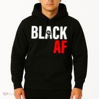 Black AF Fist Logo Hoodie thumb 2