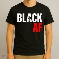 Black AF Fist Logo T-Shirt thumb 3