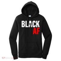 Black AF Fist Logo Women's Hoodie thumb 0