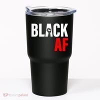 Black AF Fist Logo Tumbler thumb 0