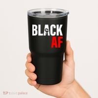 Black AF Fist Logo Tumbler thumb 2