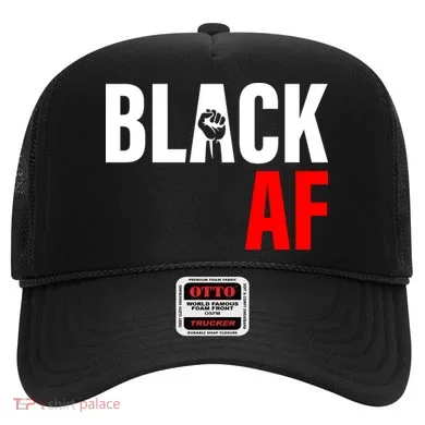 Black AF Fist Logo Hat