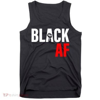 Black AF Fist Logo Tank Top