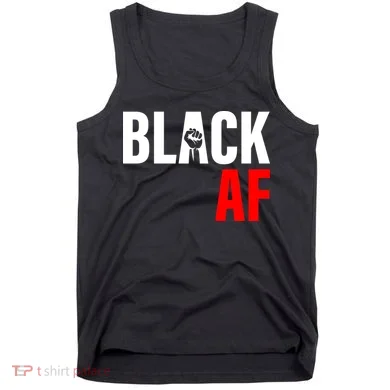 Black AF Fist Logo Tank Top