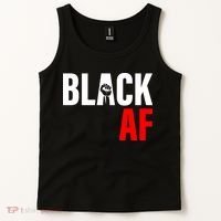 Black AF Fist Logo Tank Top thumb 2