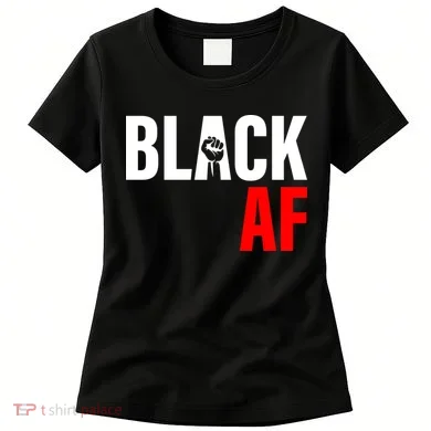 Black AF Fist Logo Women's T-Shirt