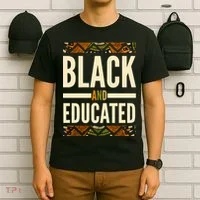 Black And Educated History African Pride  T-Shirt thumb 6