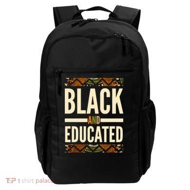 Black And Educated History African Pride  Backpack