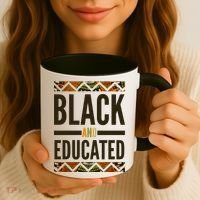 Black And Educated History African Pride  Coffee Mug thumb 3