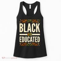 Black And Educated History African Pride  Women's Tank Top thumb 0