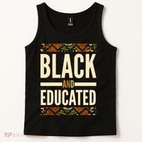 Black And Educated History African Pride  Tank Top thumb 2