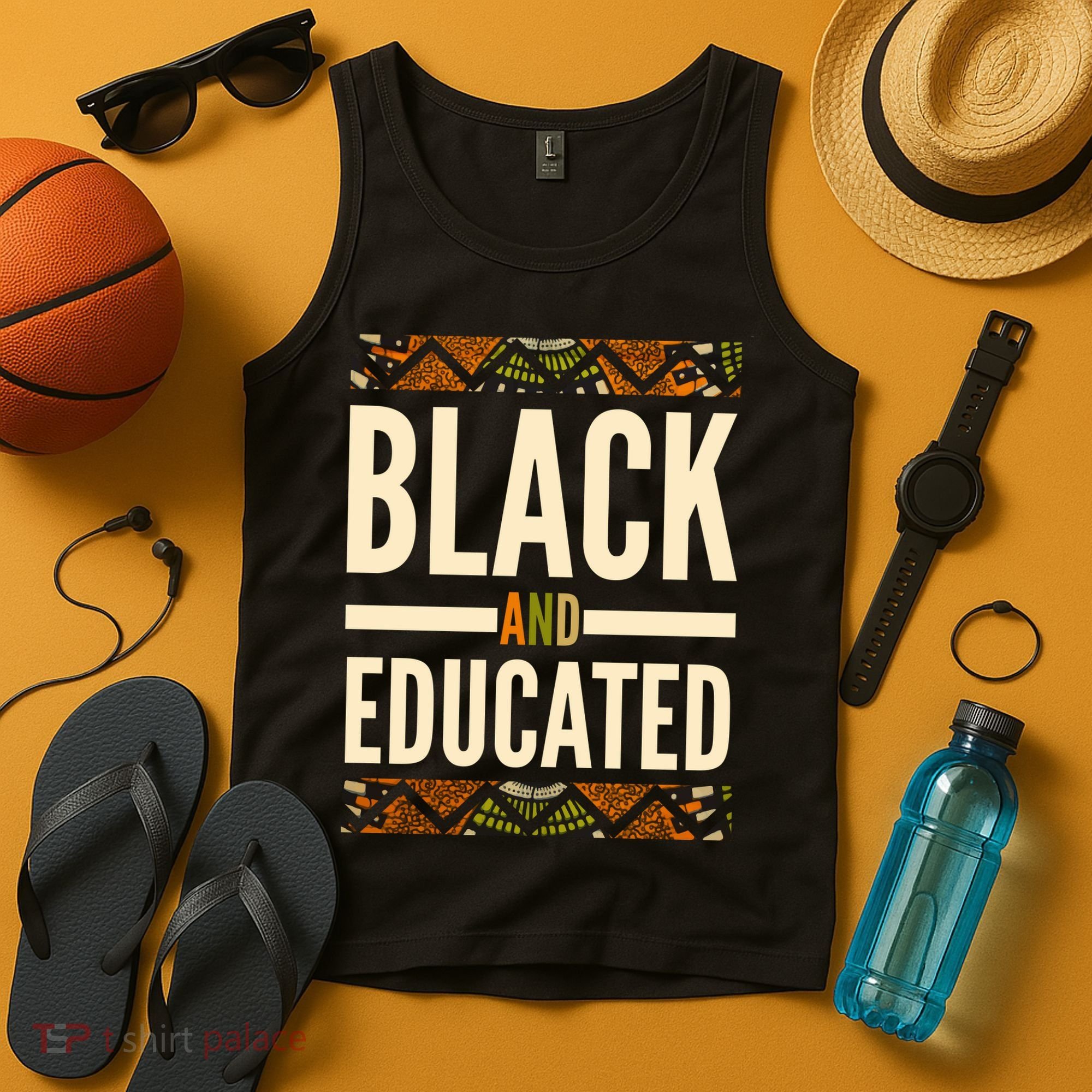 Black And Educated History African Pride  Tank Top