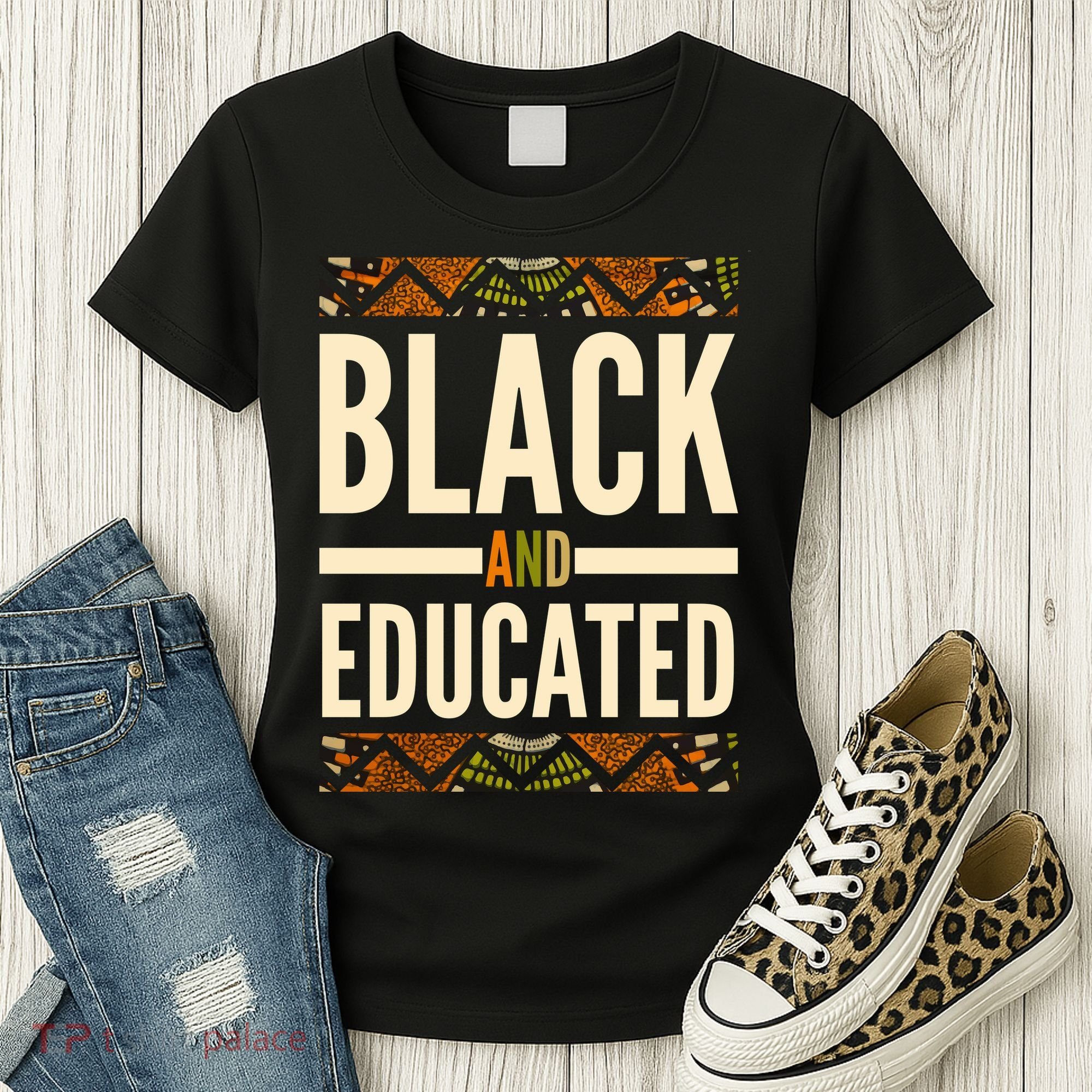 Black And Educated History African Pride  Women's T-Shirt