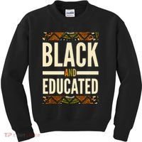 Black And Educated History African Pride  Kids Sweatshirt thumb 0