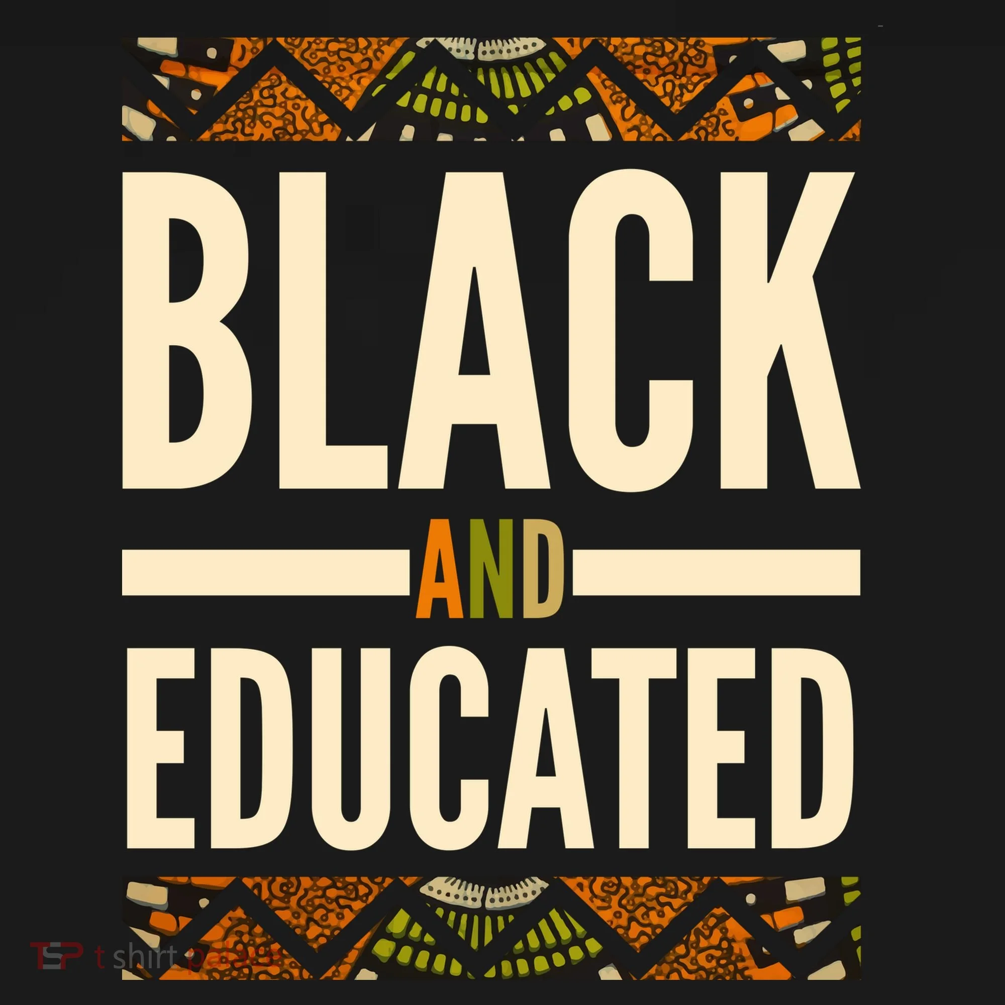 Black And Educated History African Pride  Kids Hoodie