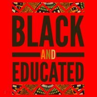 Black And Educated History African Pride  Santa Hat thumb 1