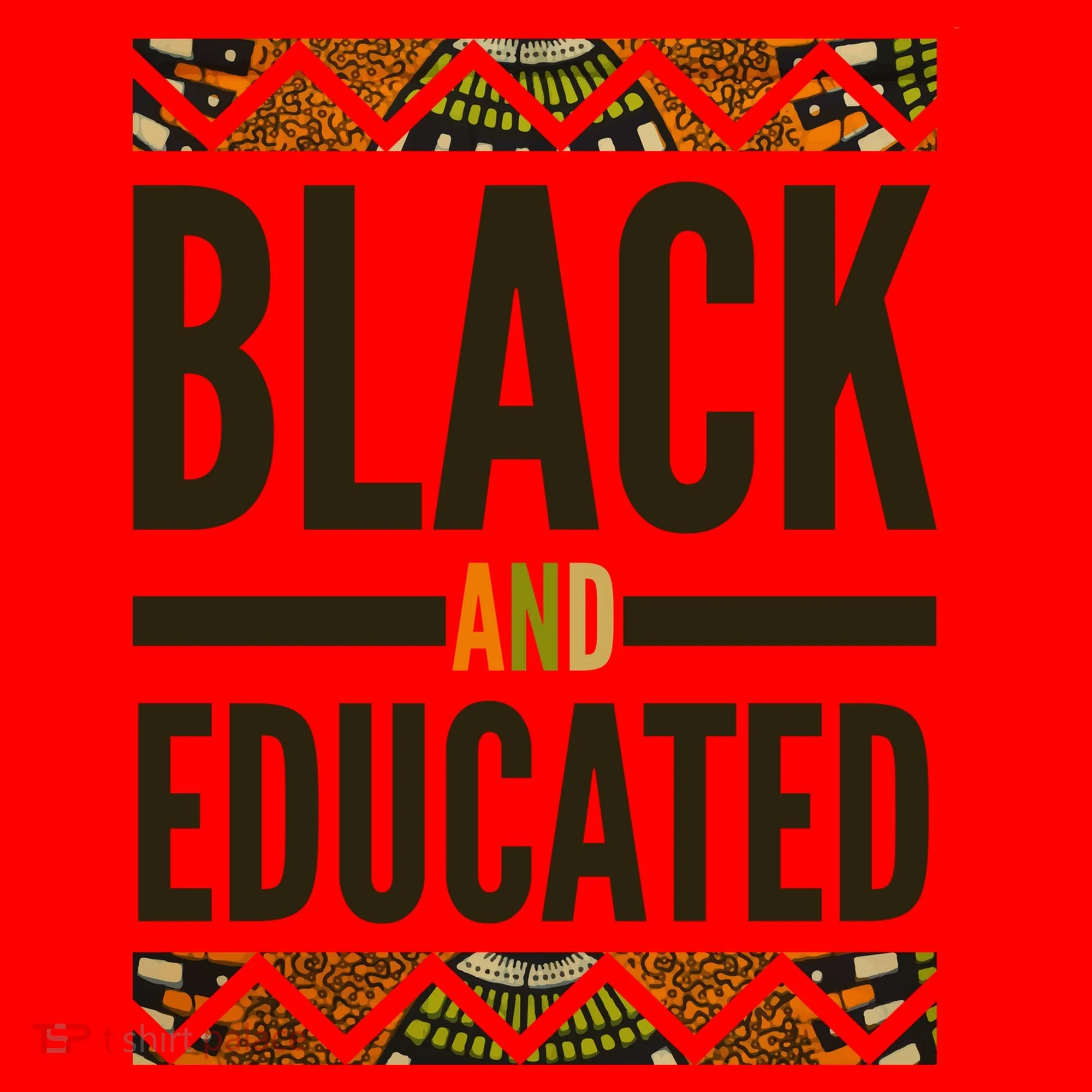 Black And Educated History African Pride  Santa Hat