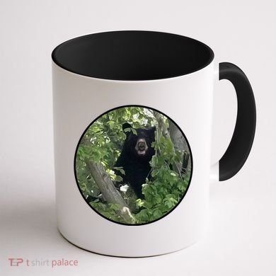 Black Bear Wilderness Coffee Mug back