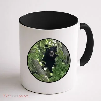 Black Bear Wilderness Coffee Mug back