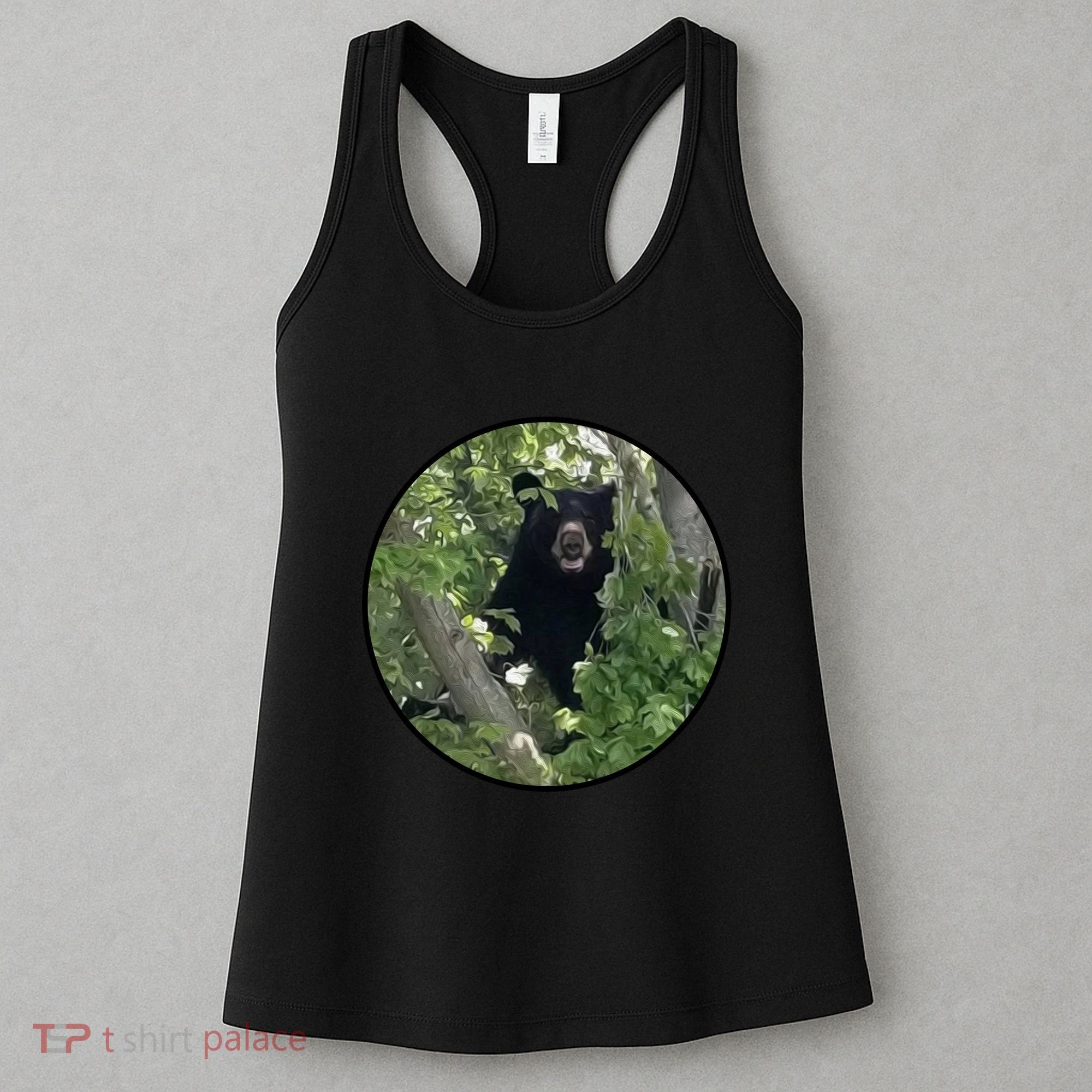 Black Bear Wilderness Women's Tank Top