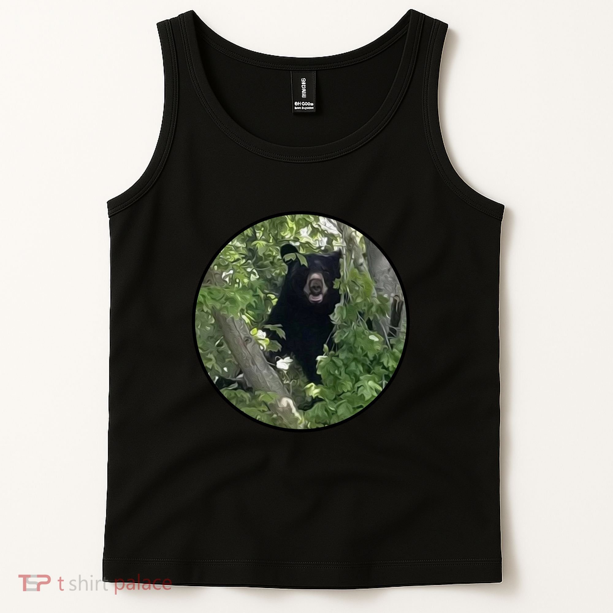 Black Bear Wilderness Tank Top