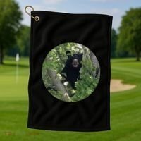 Black Bear Wilderness Golf Towel thumb 1