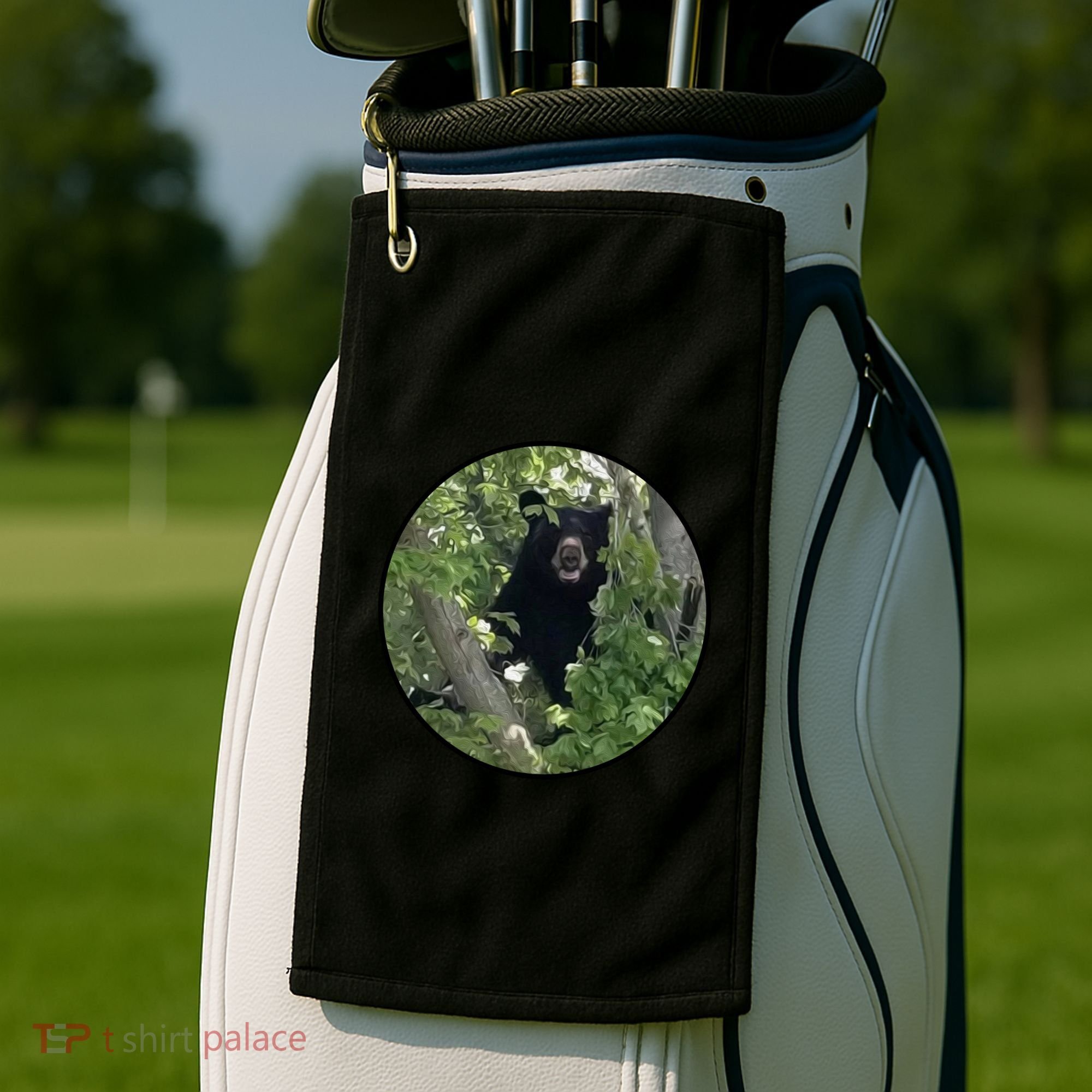 Black Bear Wilderness Golf Towel