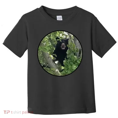 Black Bear Wilderness Toddler T-Shirt