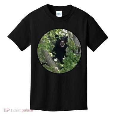 Black Bear Wilderness Kids T-Shirt
