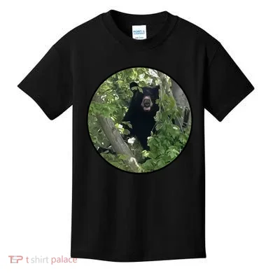 Black Bear Wilderness Kids T-Shirt