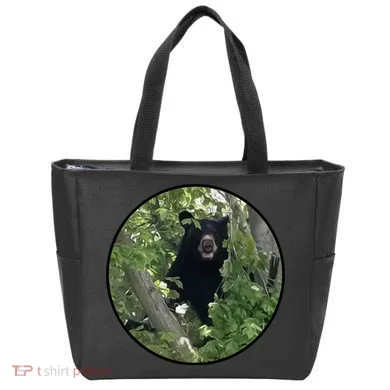 Black Bear Wilderness Tote Bag