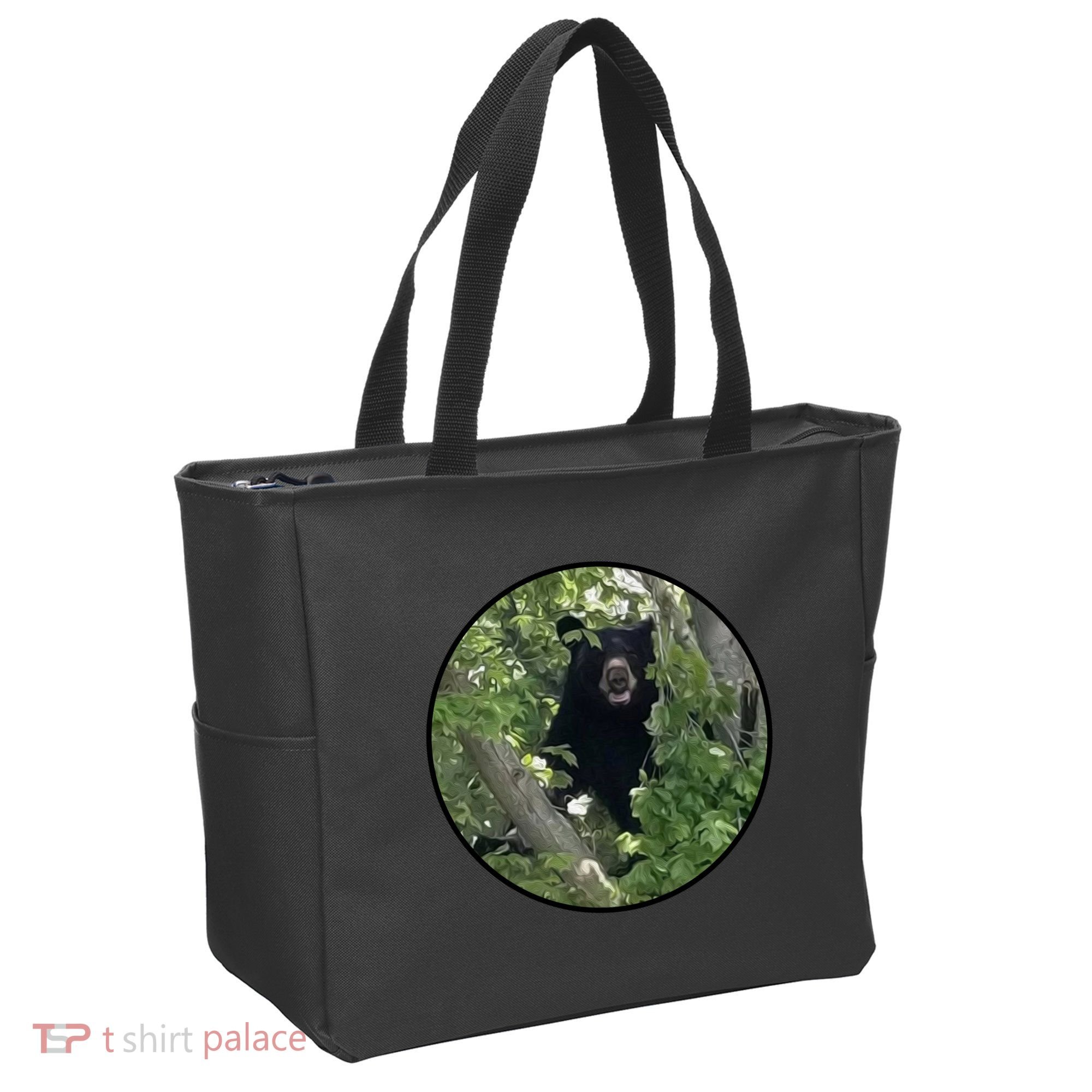 Black Bear Wilderness Tote Bag