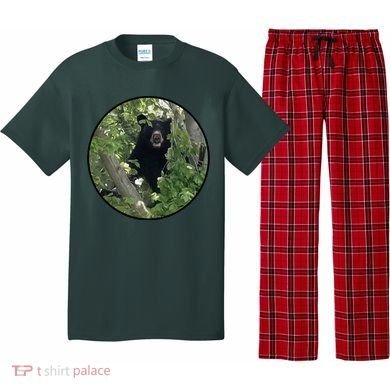 Black Bear Wilderness Pajama Set