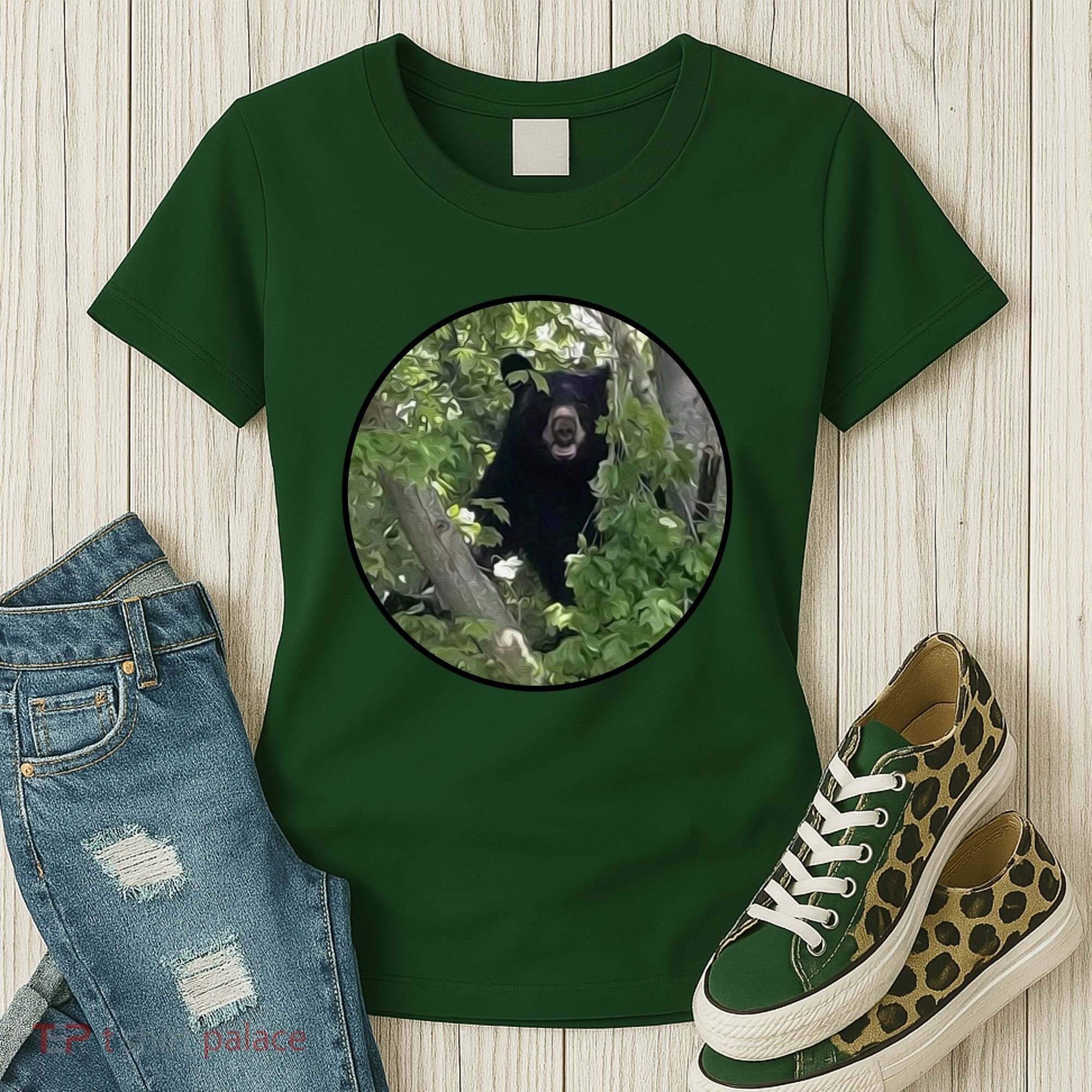 Black Bear Wilderness Women's T-Shirt
