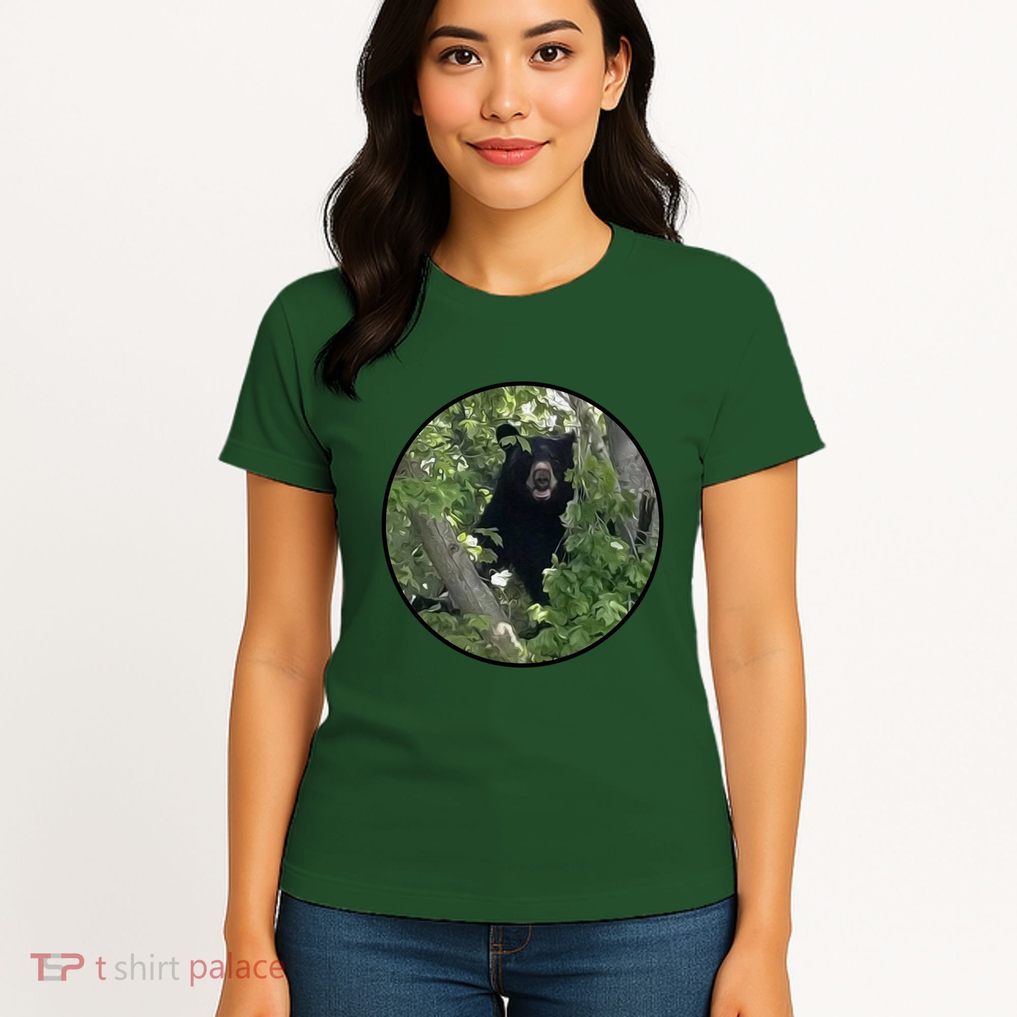 Black Bear Wilderness Women's T-Shirt