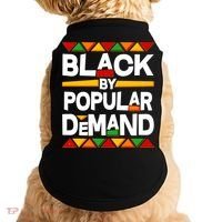 Black By Popular Demand Black Lives Matter History Doggie Tank thumb 0